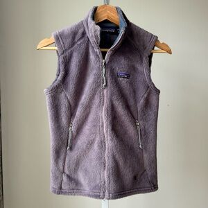 Patagonia Regulator R2 Fleece Vest Women's SZ XS Purple heather